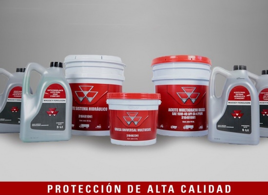 El corazón de tu tractor merece la mejor protección: Aceites originales Massey Ferguson